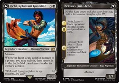 Jecht, Reluctant Guardian // Braska's Final Aeon - Foil
